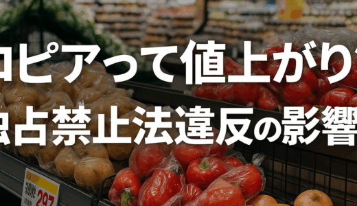 ロピアってこれから値上がりしちゃう？公正取引委員会からの独占禁止法違反疑惑の影響とは
